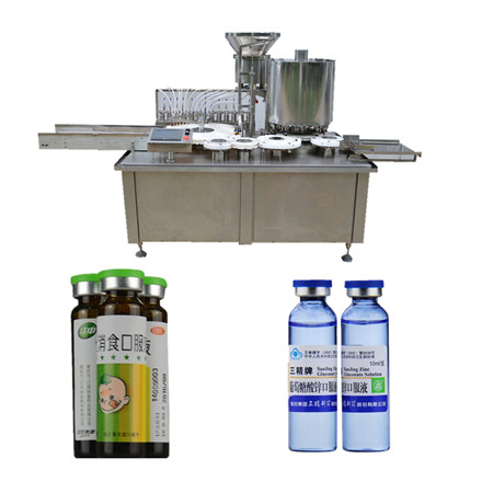 Màquina automàtica d'ompliment de suc / màquina d'ompliment d'oli de CBD d'oli essencial / fabricant de màquines d'ompliment d'ampolles de suc de la Xina