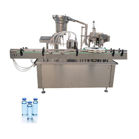 Màquina d'ompliment de líquids semiautomàtics de capçalera petita escala automàtica Neumàtica de 10 ml per a perfumeria