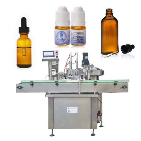 Màquina d'ompliment d'ampolles de 10ml amb màquina automàtica d'ampolla d'ampolla i vidre d'oli essencial automàtic