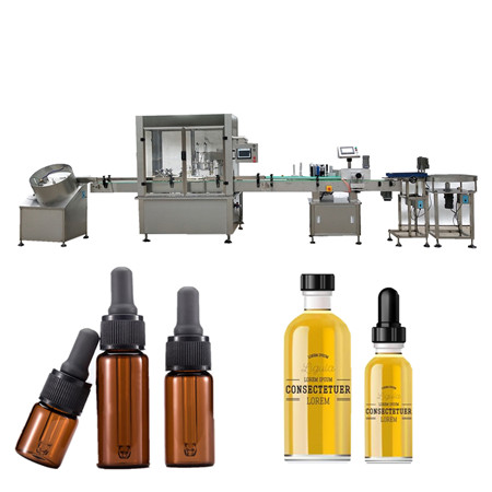 Màquina d'ompliment de vial essencial d'oli d'oliva de preu de fàbrica per a laboratori