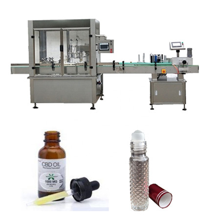 Màquina d'ompliment de micro líquids d'alta precisió de 0,5-10 ml d'ompliment d'oli essencial de perfum