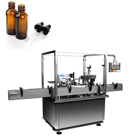 Màquina d'embalatge completament automàtica d'ampolla d'oli essencial de 10ml de 30 ml de 30ml, amb plc i pantalla tàctil