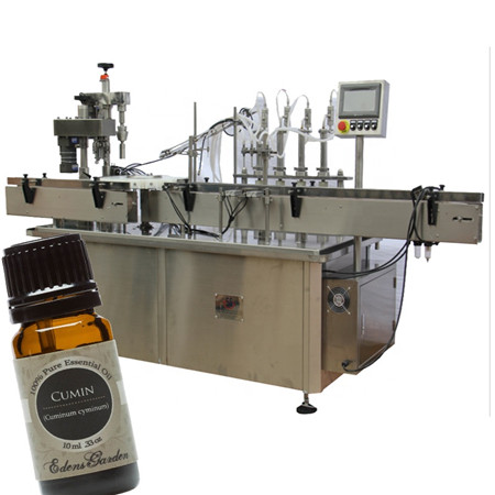 A03 Màquina d'ompliment manual de pasta d'acer inoxidable i ampolles líquides de 5-50 ml per a cosmètics de xampú de crema