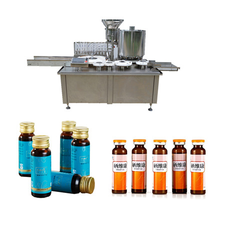 Màquina rotativa automàtica d'ompliment d'oli d'ampolles PET per a oli comestible de gira-sol d'oliva i línia d'envasat d'ampolles d'oli de cuina