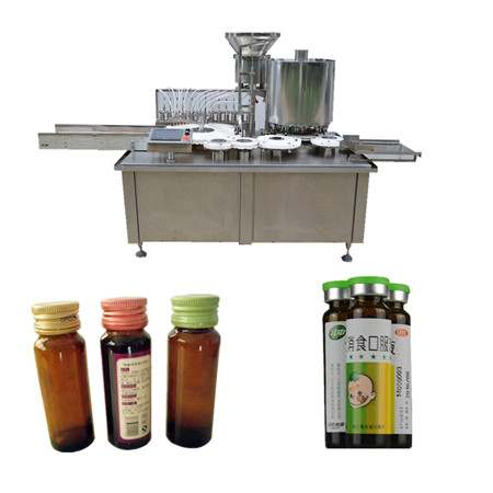 JB-YX4 Automatic oral liquid toner perfume filling liquid medicine bottle thermoforming packing machine
