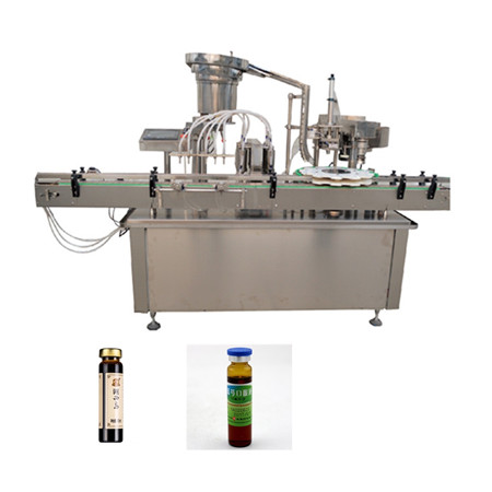 Màquina automàtica d’ompliment d’oli de cànem de 100ml d’ampolla, 100ml, màquina d’ompliment d’oli d’oliva i tapadora